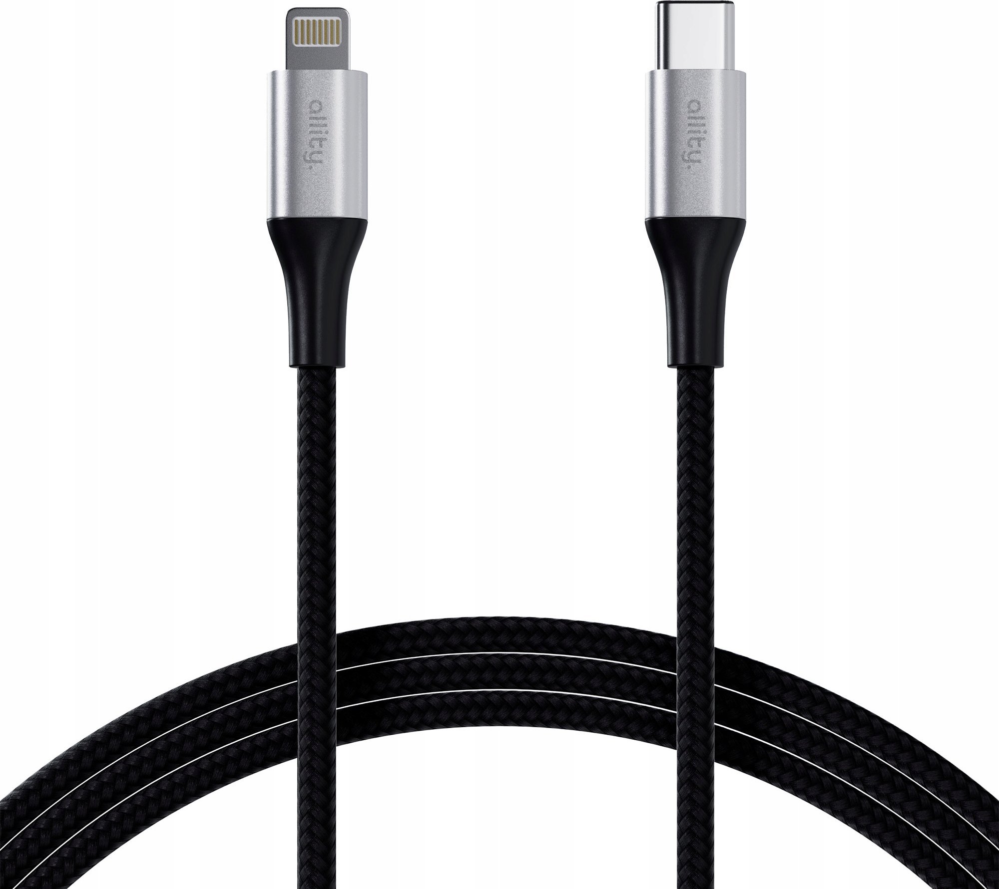 Kabel USB Allity Allity kabel USB-C - Lightning 1,0 m 27W czarny