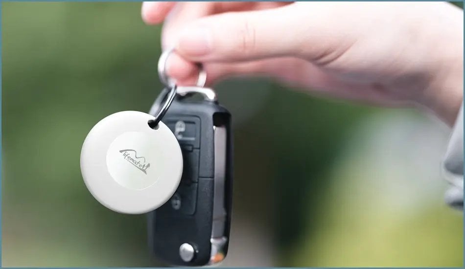 MiLi Lokalizator GPS do kluczy i bagażu LifeTag biały