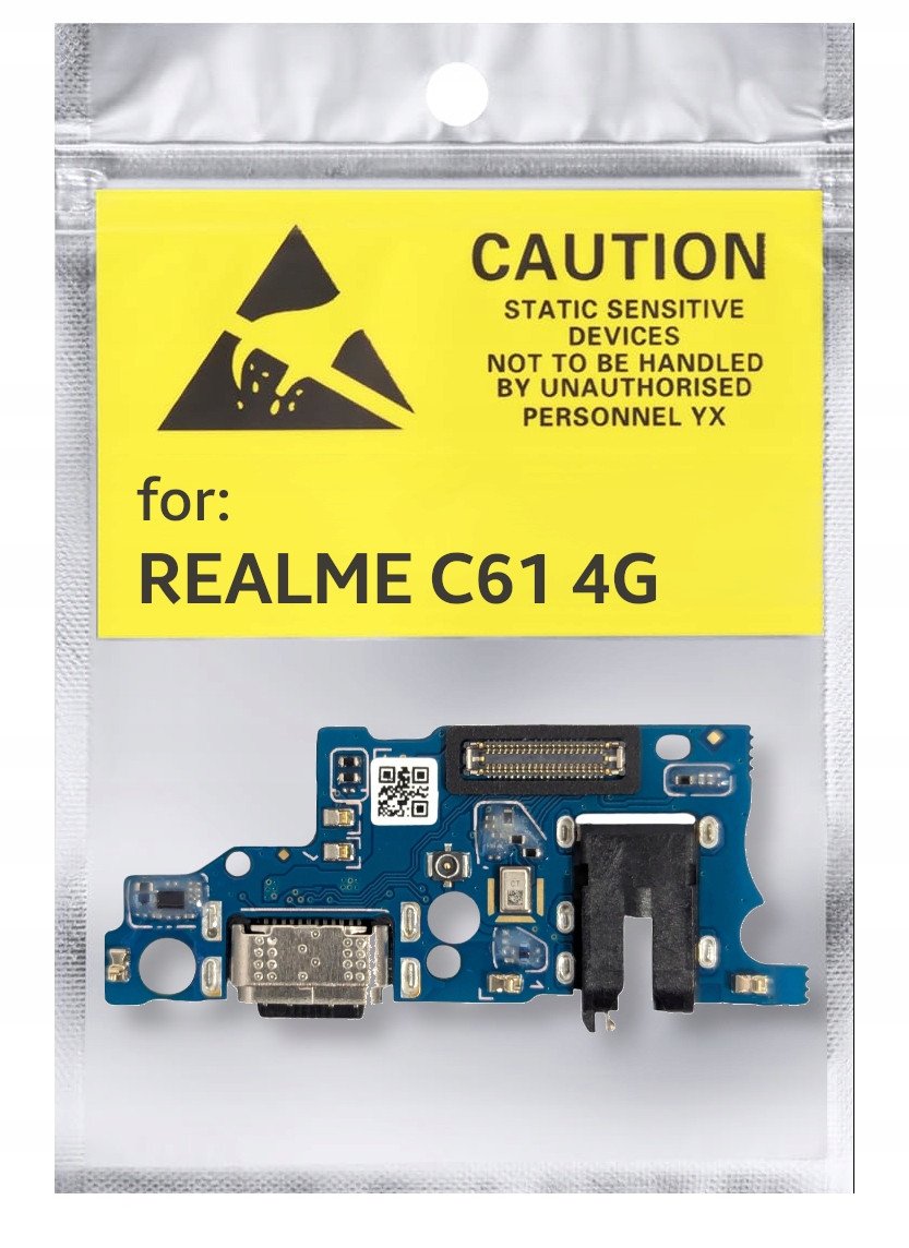 ORYGINAŁ PŁYTKA GNIAZDO ŁADOWANIA USB ZŁĄCZE DO REALME C61 4G RMX3939 (5904858345915)