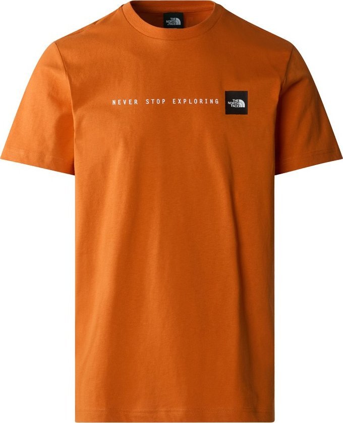 The North Face Koszulka The North Face M NSE Tee męska : Kolor - Pomarańczowy, Rozmiar - S