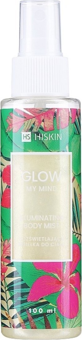 Hiskin Glow My Mind rozświetlająca Mgiełka do ciała gold 100ml