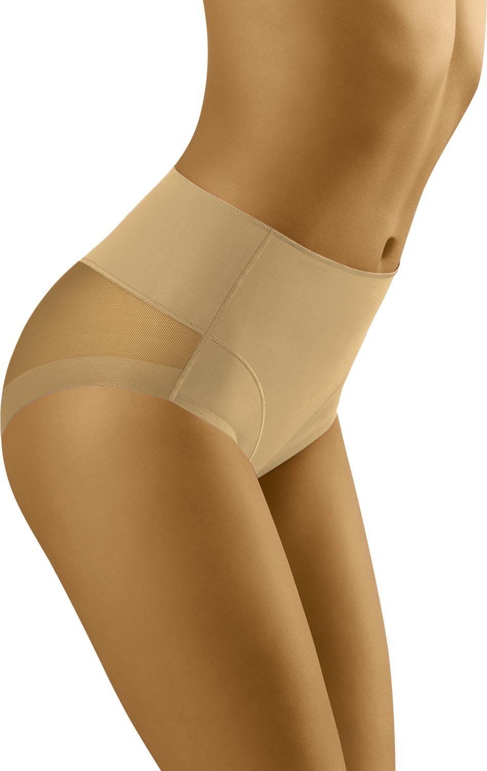 Wolbar Wol-Bar Uniqa beż M Majtki figi modelujące