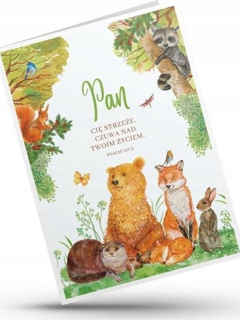 Teka Karnet - Pan Cię strzeże. Czuwa nad twoim życiem