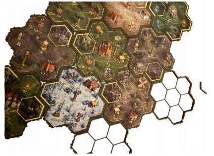 Heroes 3 - Ramka / Podstawka Pod Kafle Terenu - 16 szt. Gra Planszowa