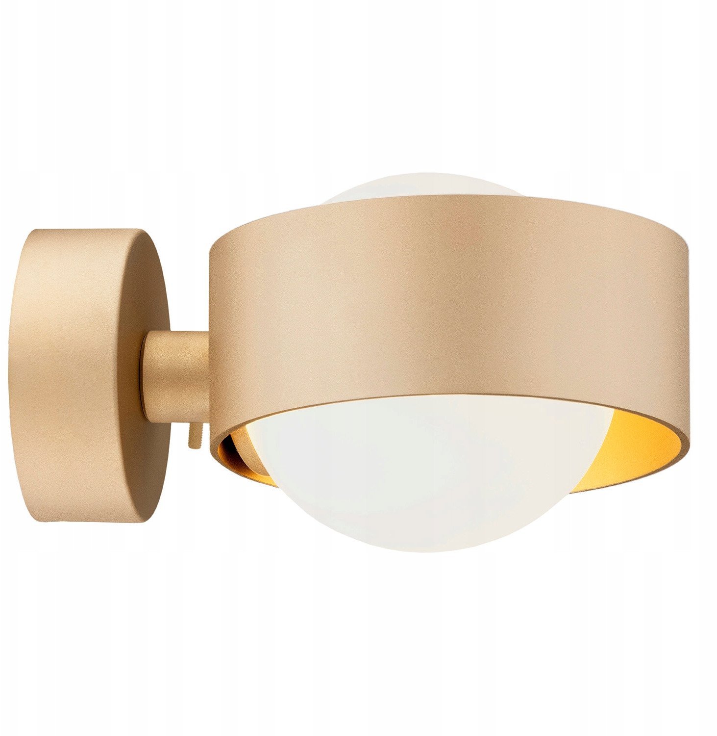 Argon Massimo Plus 8567 kinkiet lampa ścienna 1x6W G9 złoty/biały