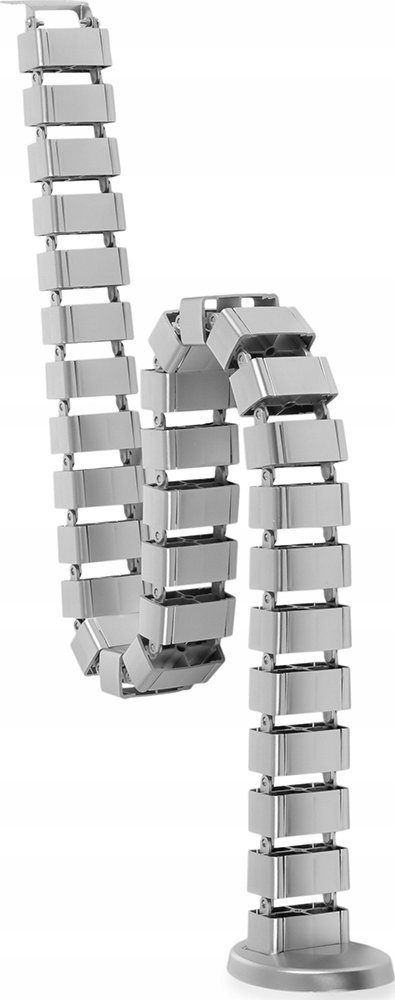 Prowadnica kablowa Spacetronik SPK-180G 130cm Organizer Szary