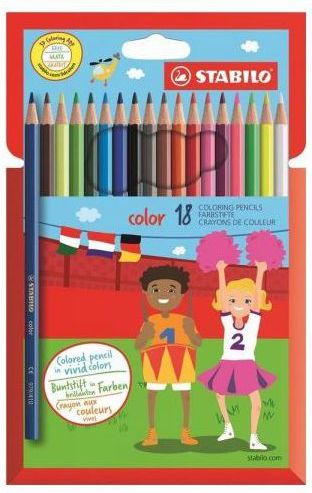 Stabilo Kredki Color 18 kolorów (188390)