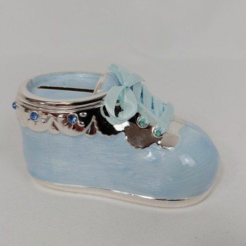 Skarbonka niebieski bucik