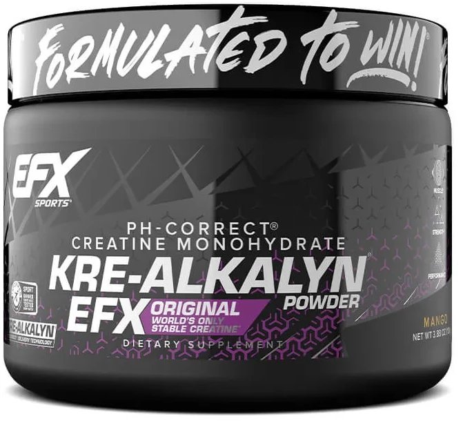 EFX Sports - Kreatyna, Kre-Alkalyn, Mango, Proszek 110g