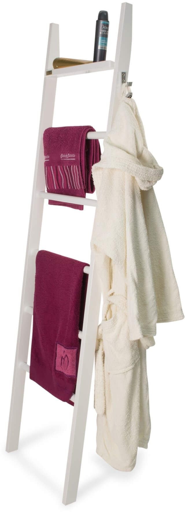 Wieszak stojący ARREDAMENTI AXEL Biały, 167x44,5 cm, nowoczesny design