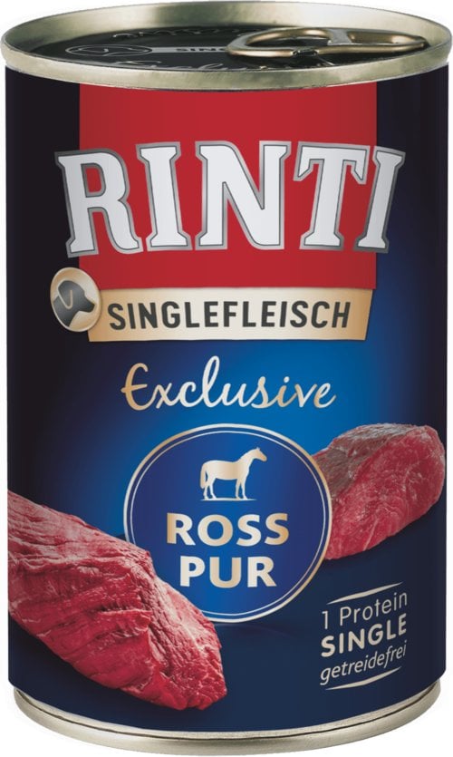 Rinti Singlefleisch Exclusive z koniną 400g