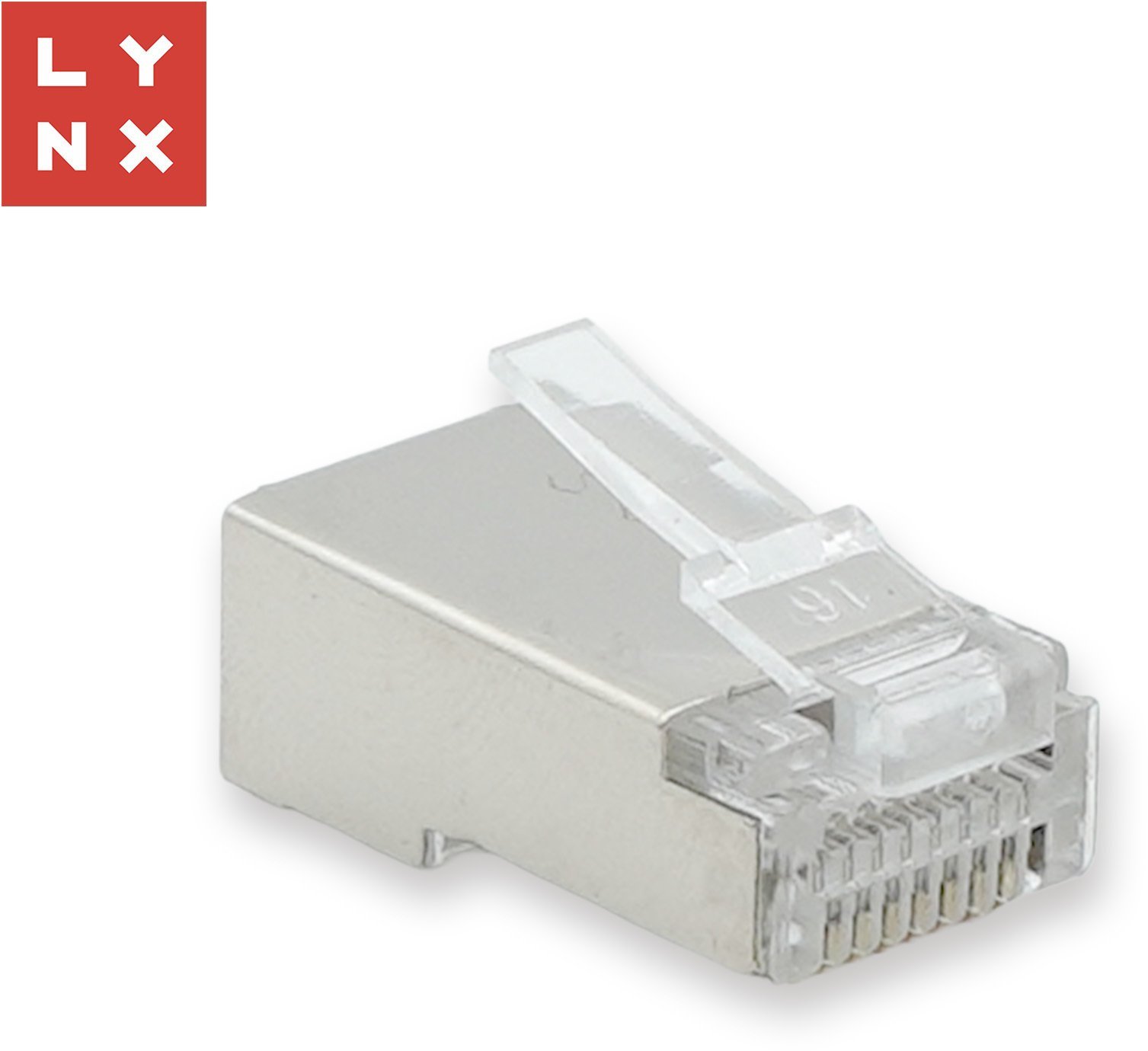 LYNX konektor STP Cat5e, 30µ, 100ks