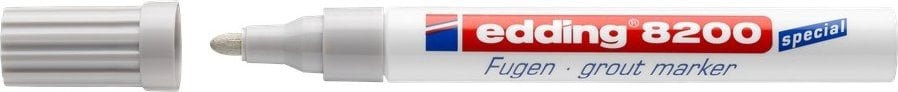 Edding Marker do odświeżania fug e-8200 EDDING, 2-4mm, blister, srebrnoszary