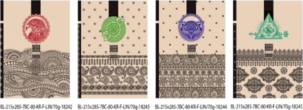 Fresh Notatnik ozdobny 215x285/80K