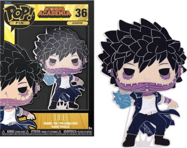 Figurka Funko Pop przypinka funko pop! my hero academia large enamel pin 36 dabi