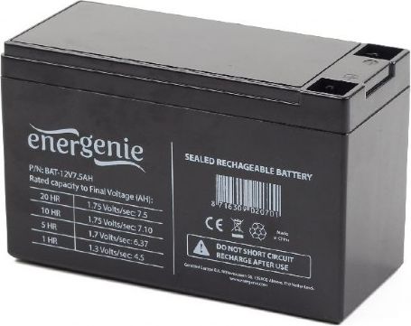Energenie Akumulator 12V 7.5Ah (BAT-12V7.5AH)