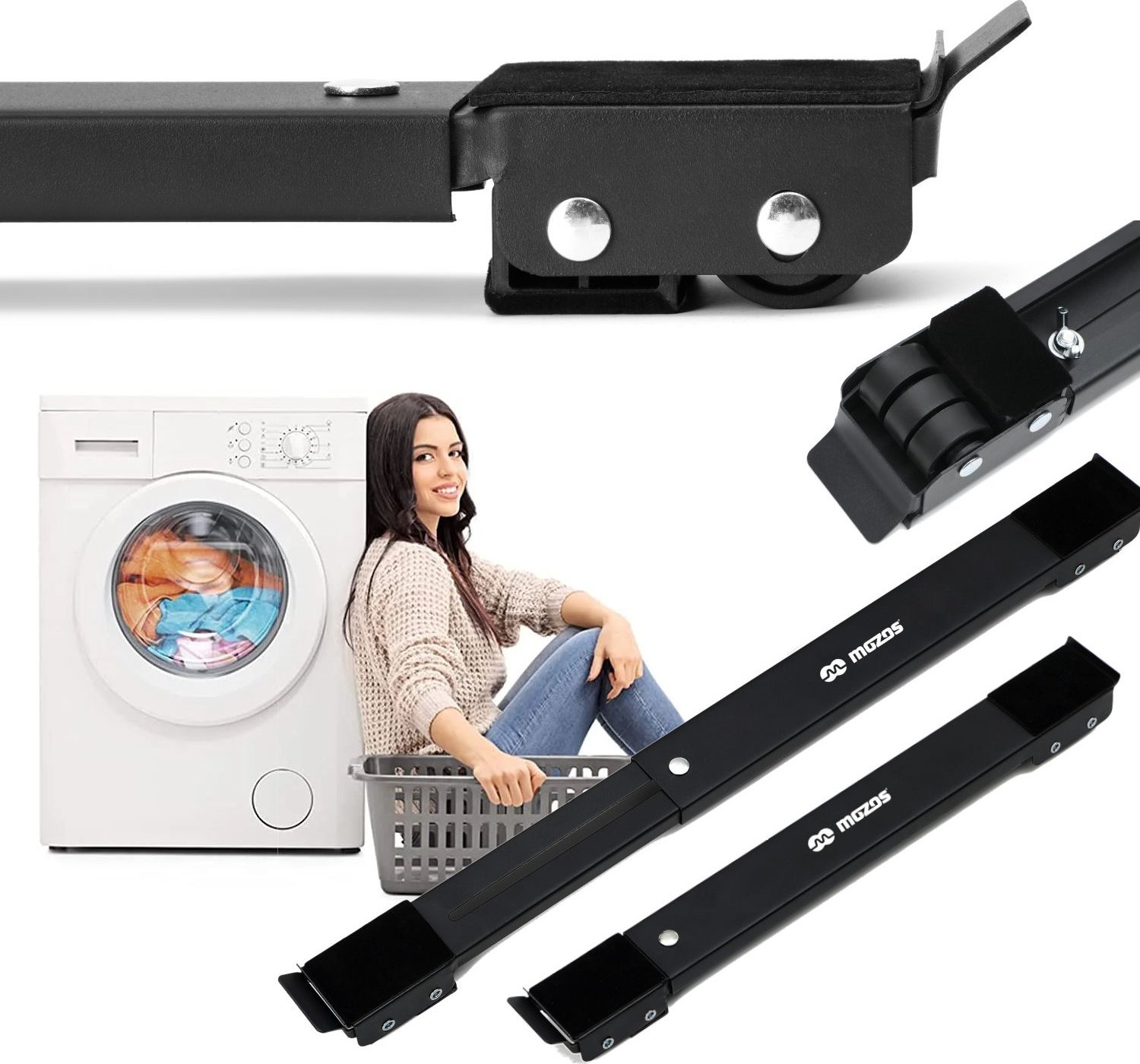 Mozos MOZOS DZ1 REGULOWANA PODSTAWA NA KOŁACH POD AGD