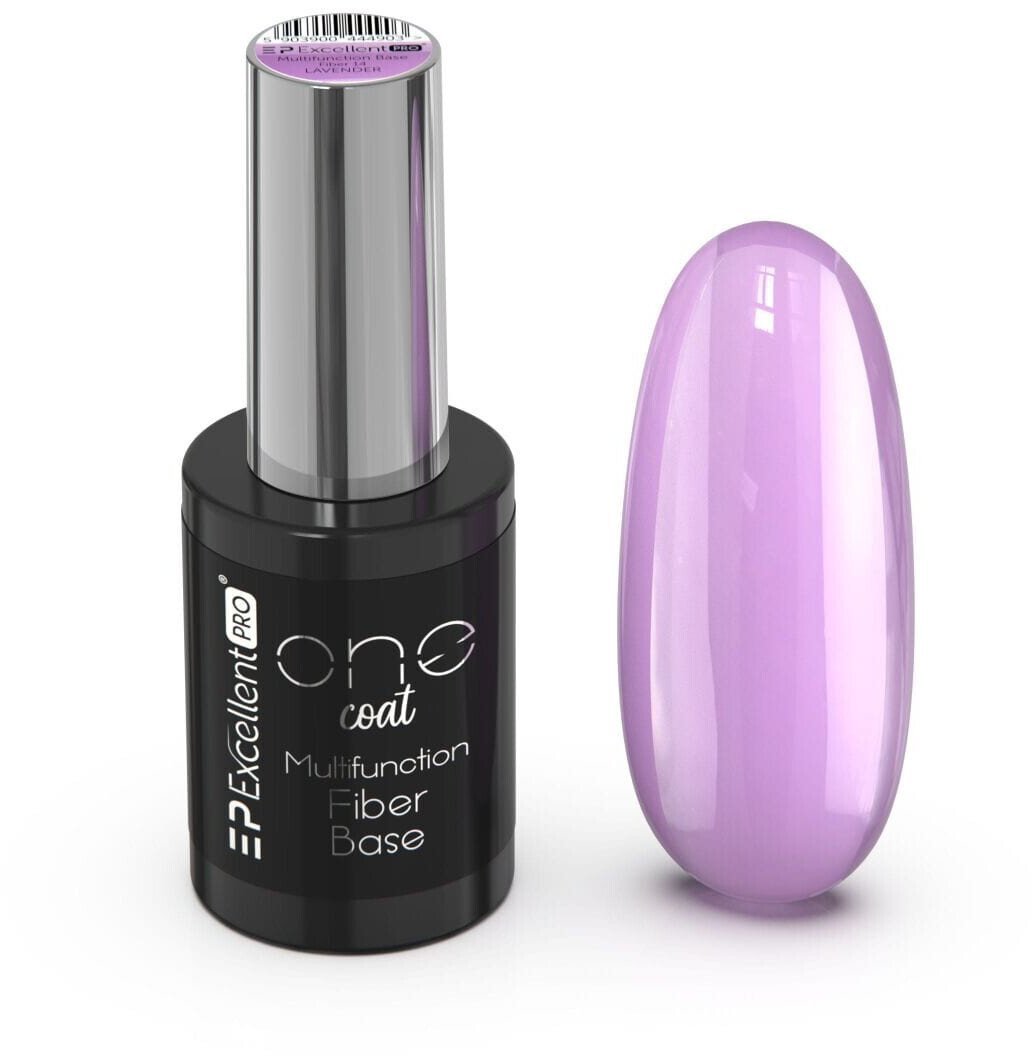 EXCELLENT PRO_One Coat Multifunction Fiber Base baza hybrydowa Lavender 11g
