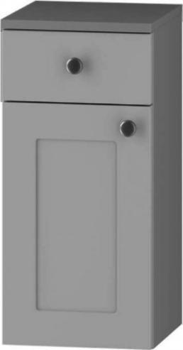 Stolkar Szafka łazienkowa z blatem Senja 30 cm szara