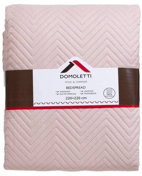 BEDSPREAD MICRO 220X220 CM HERRING PINK