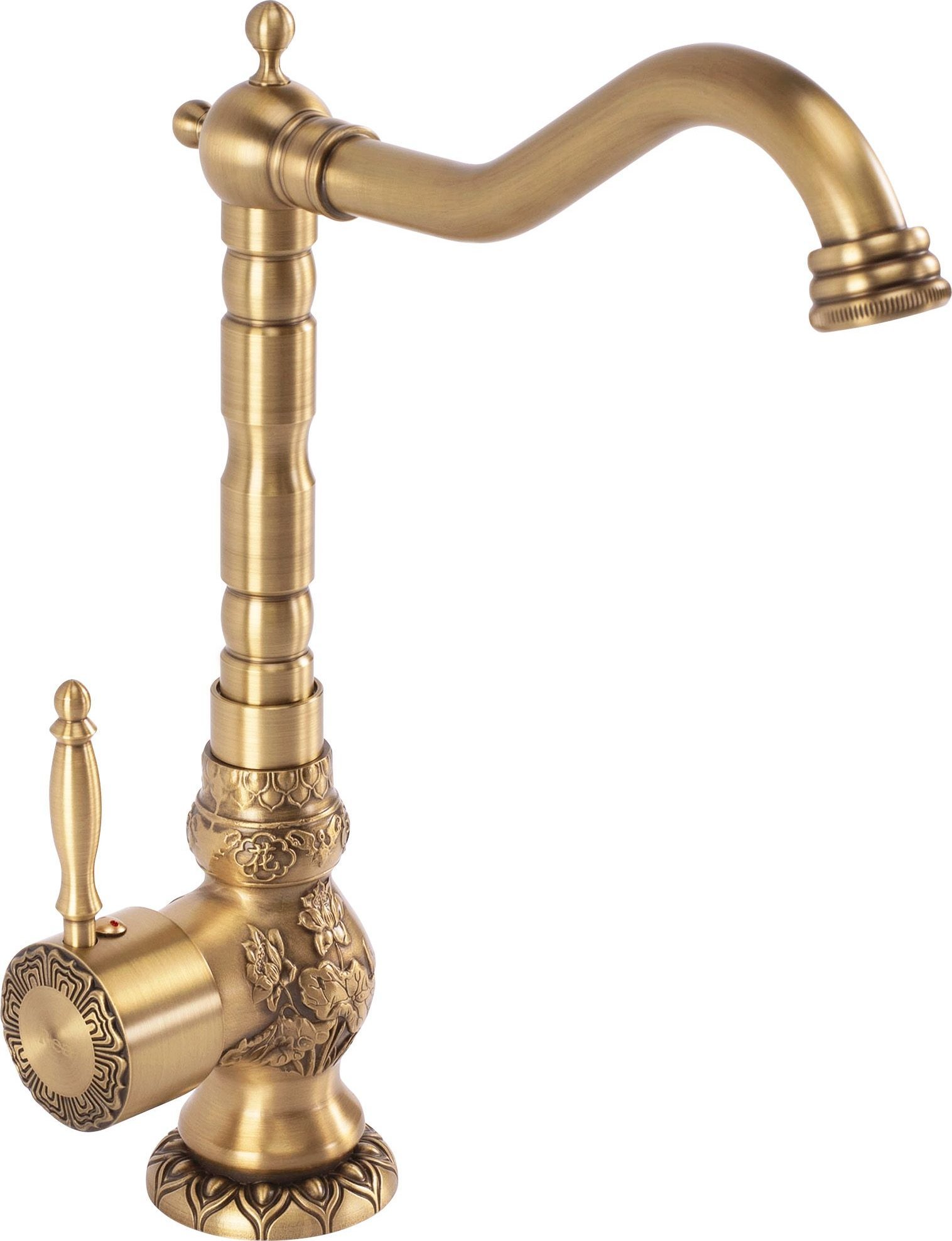 Bateria kuchenna Rea Bateria kuchenna umywalkowa Rea VENICE ANTYCZNY BRĄZ WYSOKA