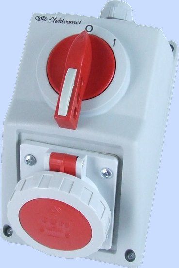 Elektromet Zestaw instalacyjny 0-I 16A 5P IP65 (971606)