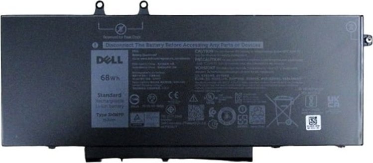 Bateria Dell Battery, 68WHR, 4 Cell,