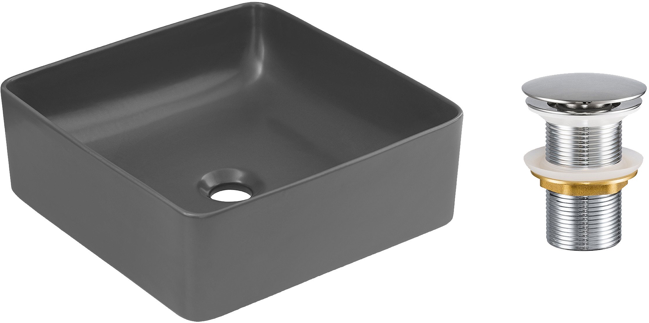 Zestaw Umywalkowy z Korkiem Click-Clack