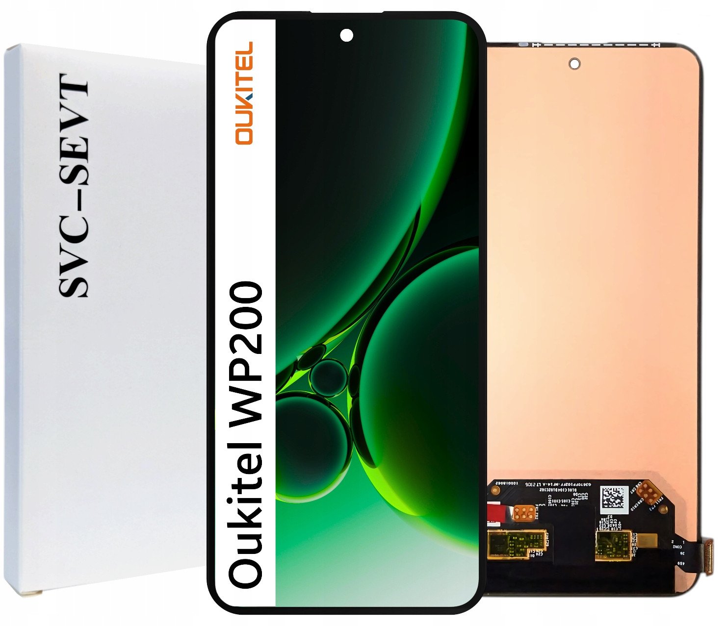 Wyświetlacz do Oukitel WP200 Ekran LCD Oryginał Zila (5904858381555)
