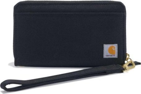 Carhartt Portfel Carhartt Nylon Duck LayFlat Clutch Black