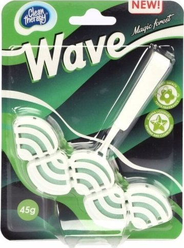 Ravi Kostka toaletowa Wave 45g Magic forest Clean Therapy do WC