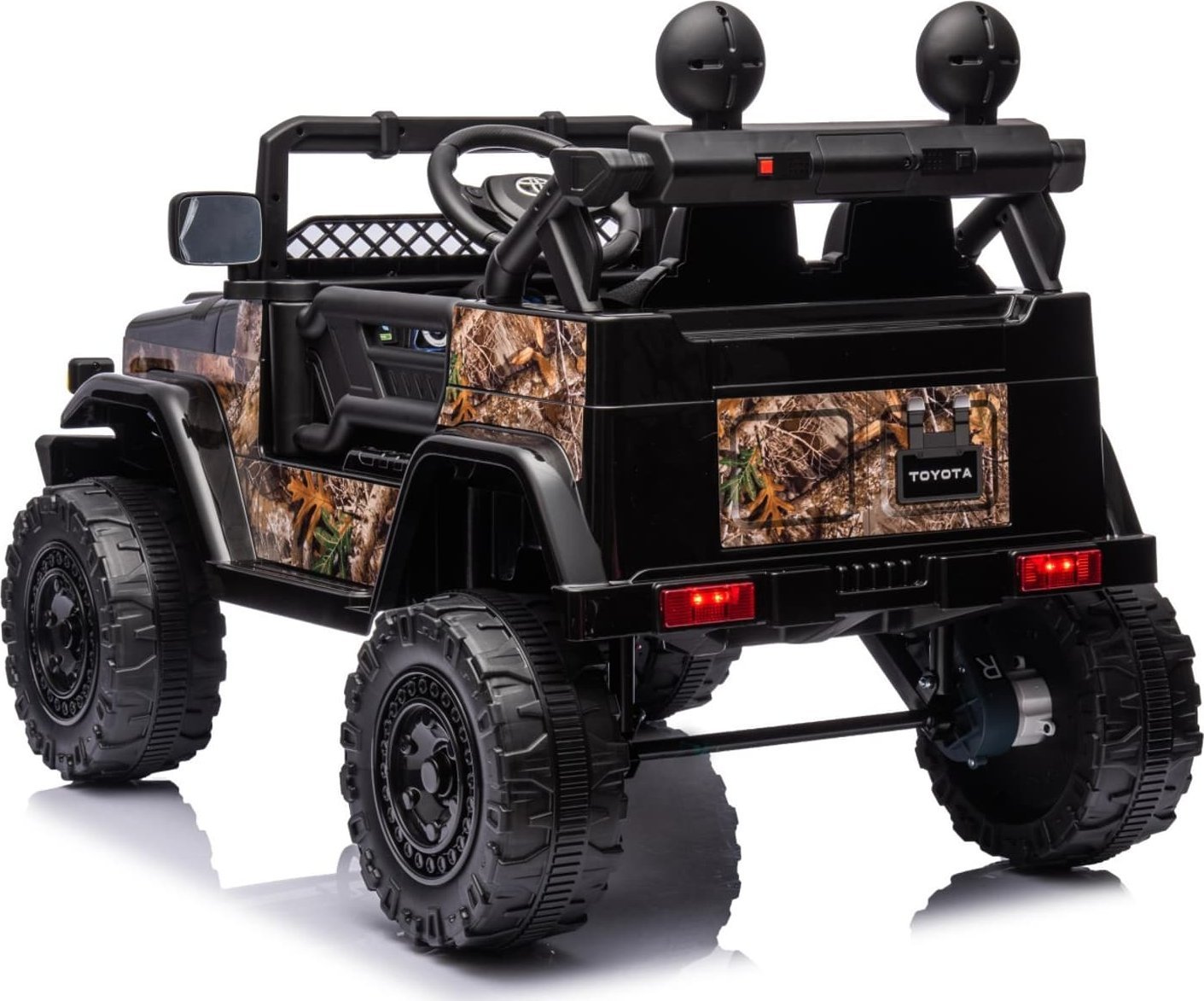 Toyota FJ Cruiser Czarny Pojazd elektryczny dla dziecka