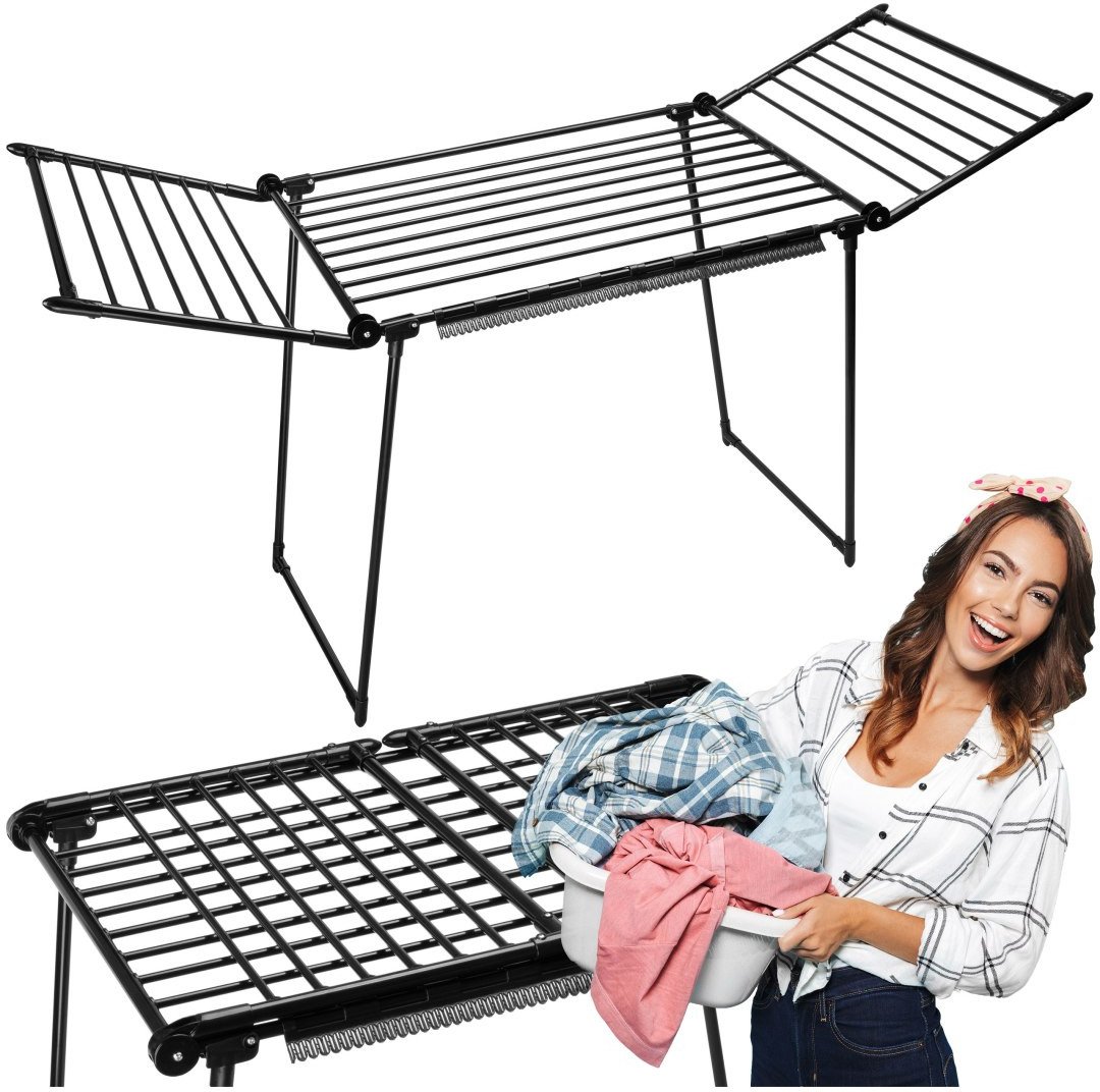 Suszarka na pranie ADELINE czarna