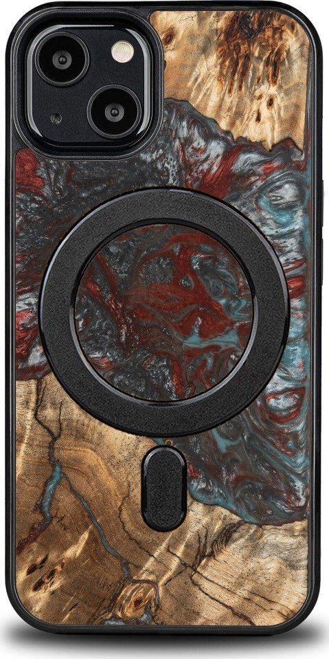 BeWood Etui Bewood Unique na iPhone 13 - Planets - Pluton z MagSafe