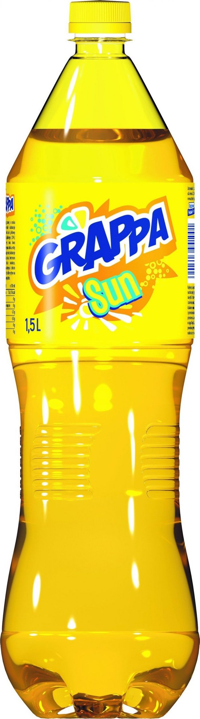 Grappa Grappa Sun Napój gazowany o smaku ananasowym 1,5 l