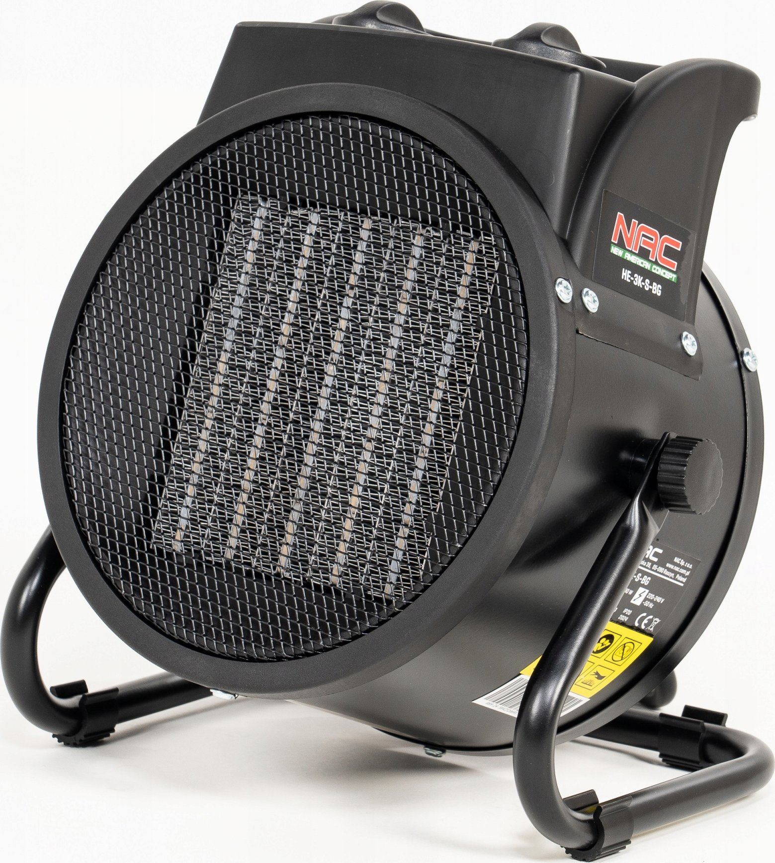 NAC Nagrzewnica HE-3K-S-BG Elektryczna