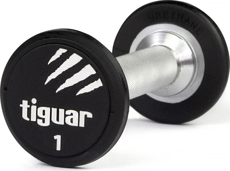 Tiguar ‎‎Hantel TI-WHPU0010 gumowany 1 x 1 kg