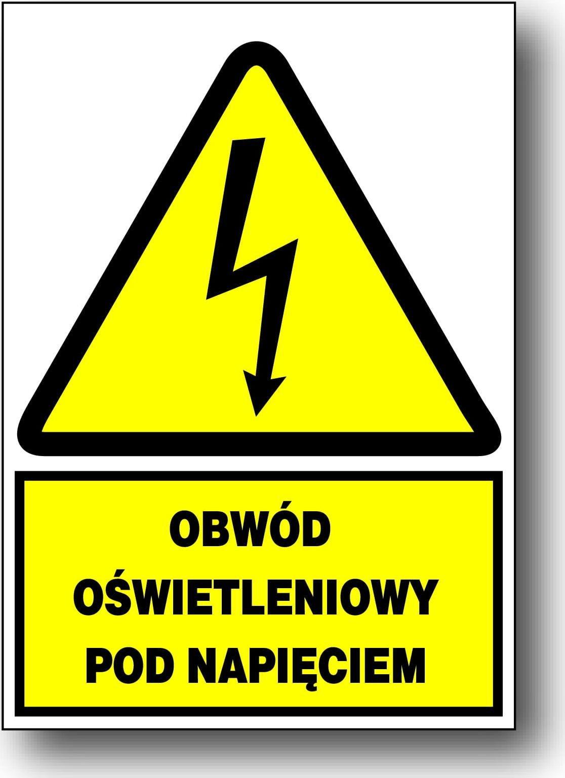 Mój dom Zeo/A-8 Znak Obwód Oświetleniowy Pod Napięciem