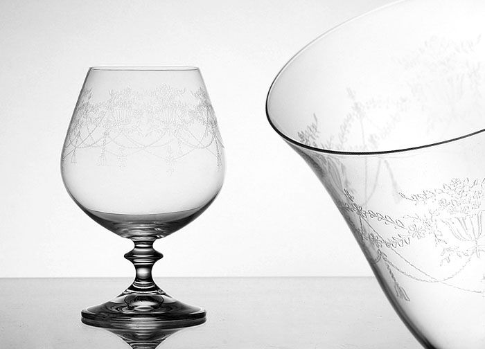 Bohemia Angela Półgrawer Koniak 400ml