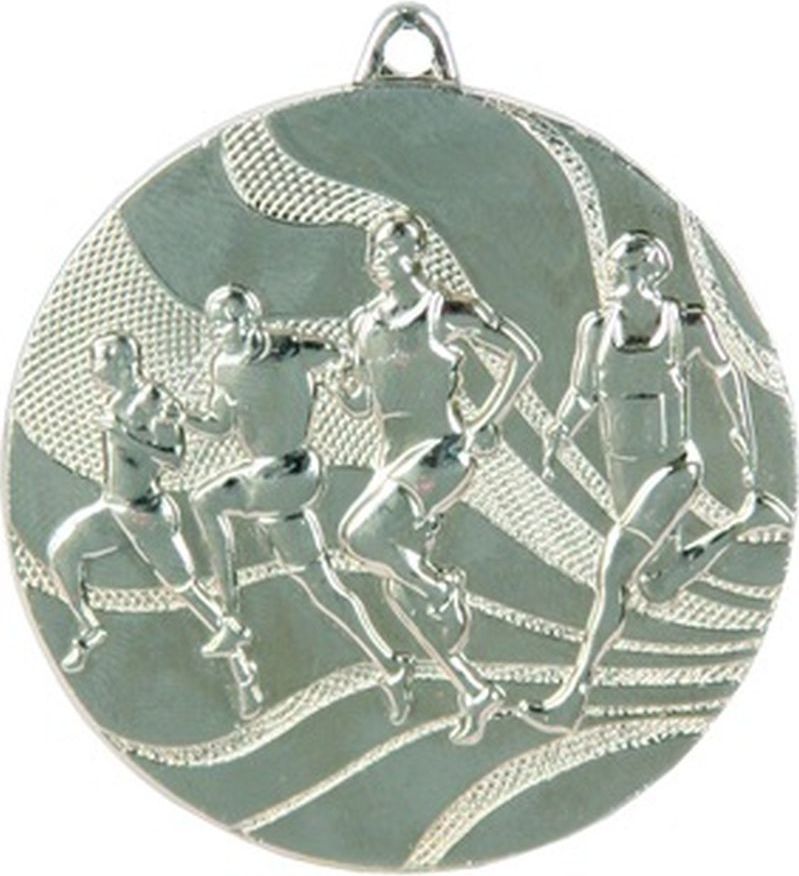 Victoria Sport Medal srebrny- biegi - medal stalowy