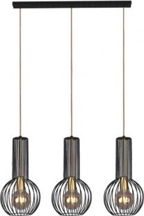 Lampa wisząca Kaja Lampa wisząca ARVI BLACK K-4521