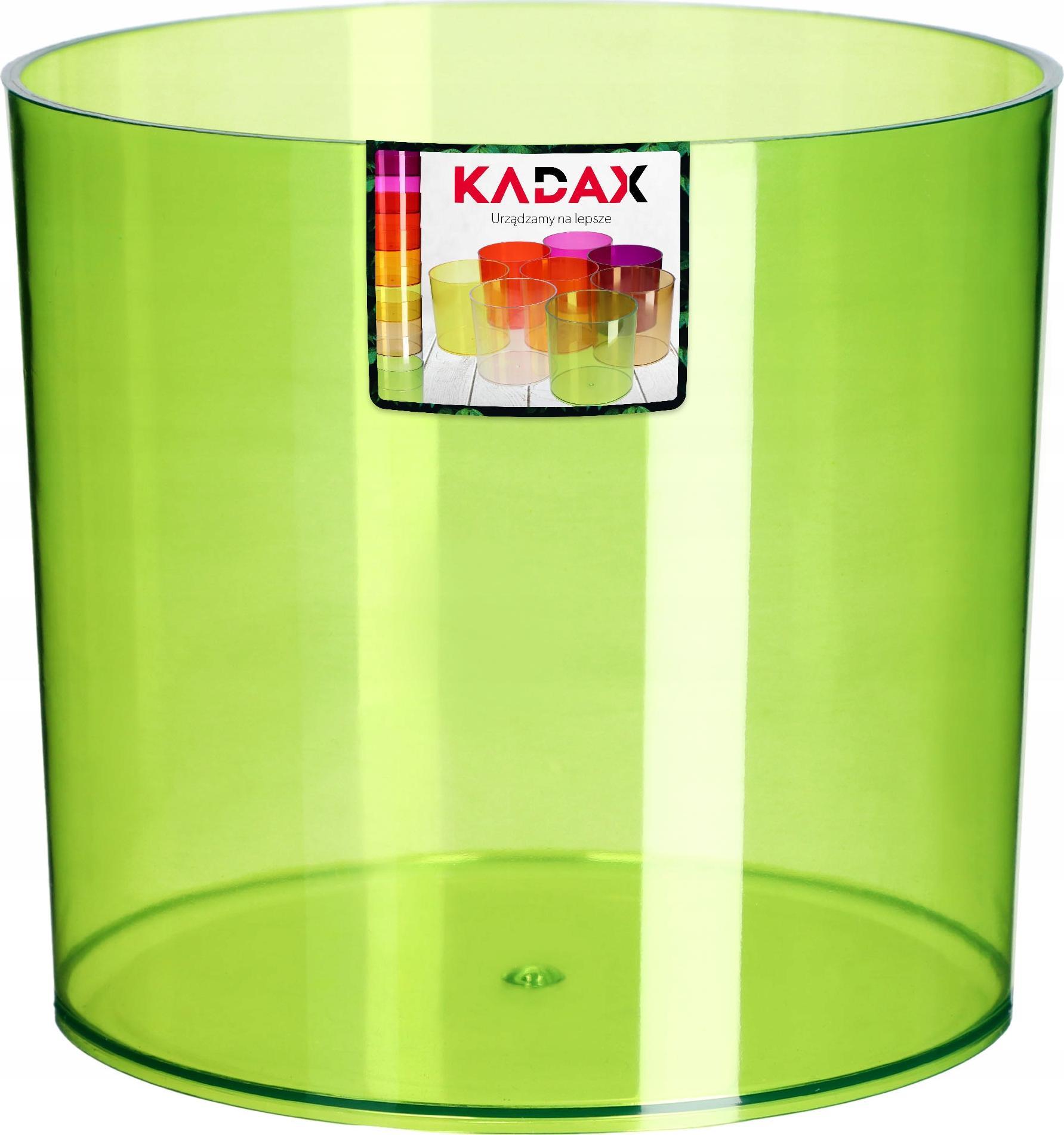 Kadax DONICZKA NA KWIATY OSŁONKA DONICA OWALNA 12,5CM