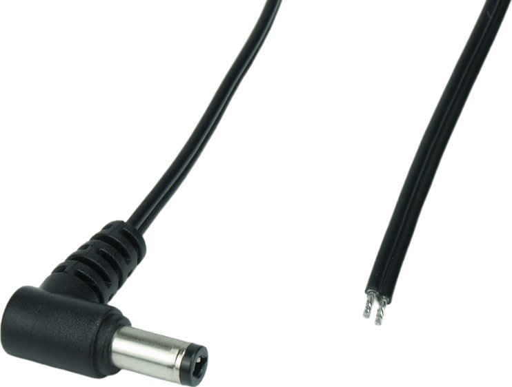 POSDC-T-P21L-0.25: POS DC cable TLYp0,5 Plug 2155 angular L=250mm
