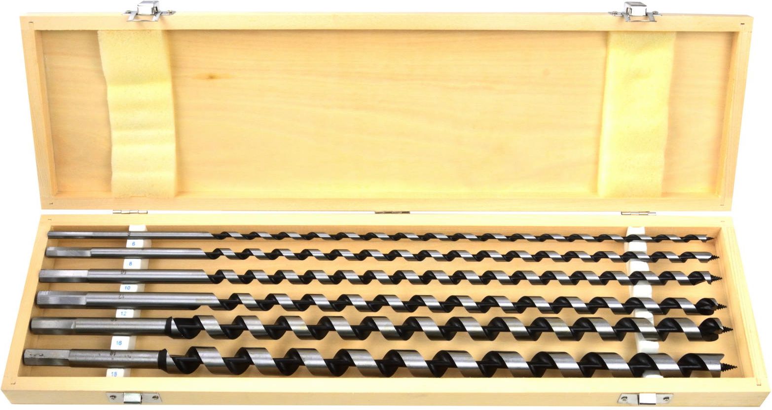 Wiertło Geko spiralne 6 8 12 10 16 18mm zestaw (G38121)