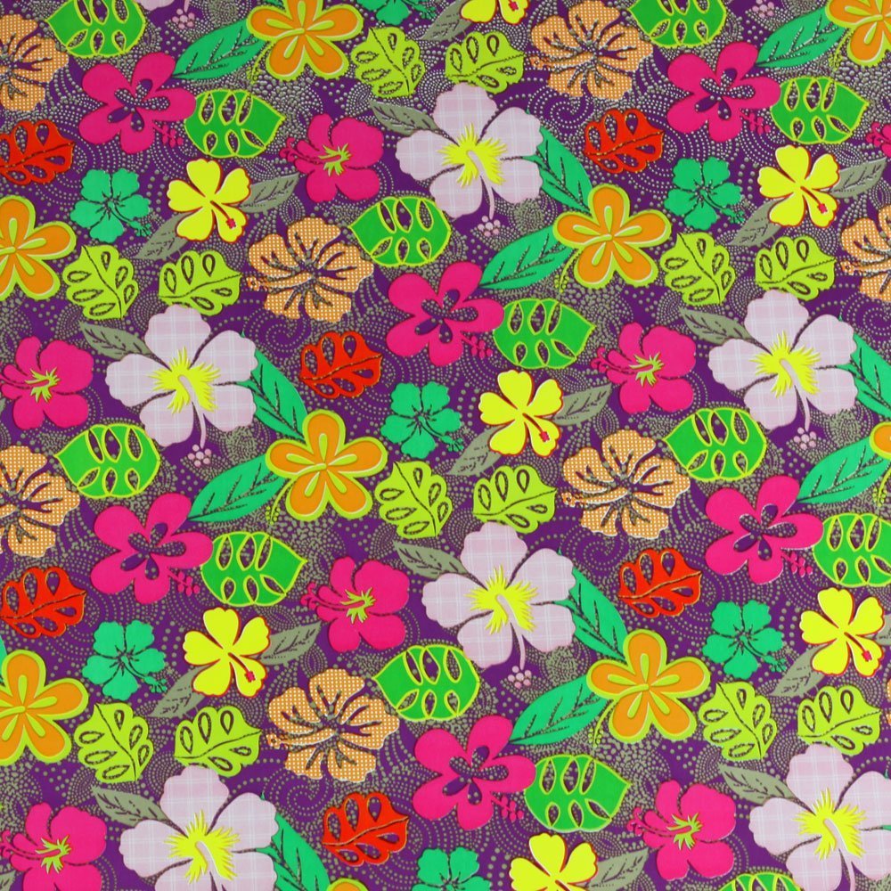 Papier do pakowania prezentów 57cmx20m Liście 20m153