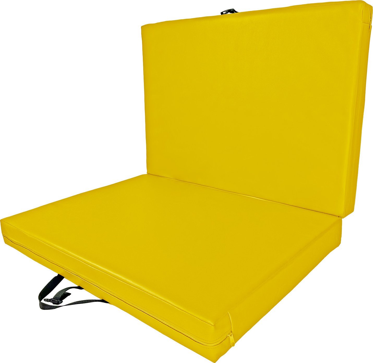 UnderFit Materac asekuracyjny składany UNDERFIT 140 x 100 x 10 cm żółty