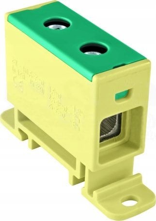 Incobex Złączka szynowa 1-torowa 35mm2 żółto-zielona ZGX-1x35 żółto-zielona ENE-10409