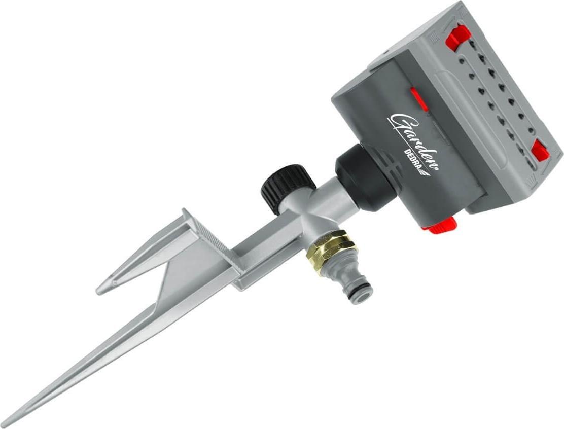 Dedra Zraszacz oscylacyjny, 16 dysz, regul. na aluminiowym kolcu