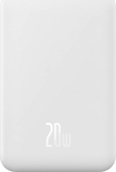 Powerbank Baseus Magnetic Mini 20W 20000mAh Biały