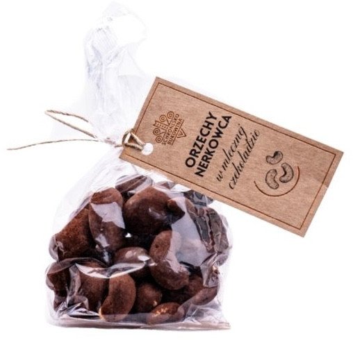 Schronisko Bukowina Orzechy nerkowca w czekoladzie mlecznej 100g -
